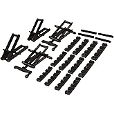 Peachtree Woodworking Supply 2 Pack of 4 Way Pressure Clamps for Clamping Panels from All Four Directions. for Woodworkers, C