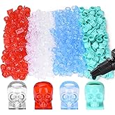 BAMTTOO 200PCS Tattoo Ink Cups with Stable Base Skull Disposable Tattoo Ink Cup Tattoo Pigment Cup Container Tattoo Kit Tattoo Supplies