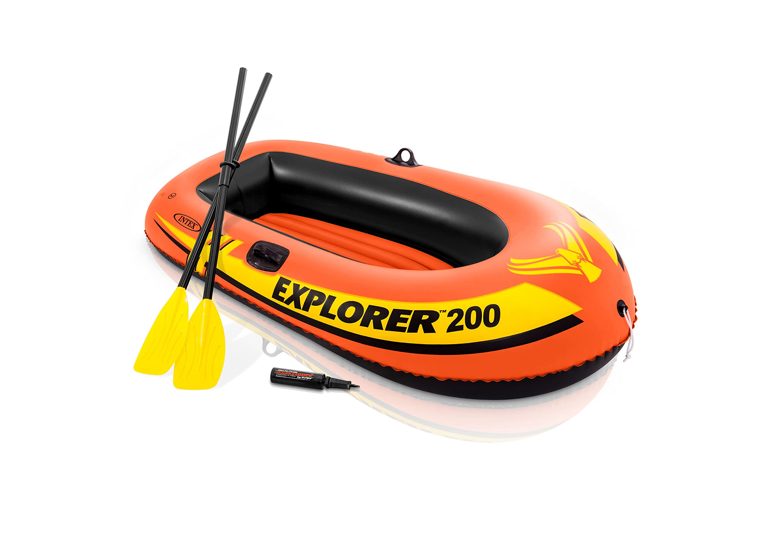 Intex Explorer 200 Inflatable 2 Person River Boat