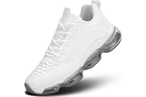 Luogoks Womens Walking Running Shoes Air Cushion Basketball Sneakers Fashion Tennis Breathable Sport Gym Fitness Cross Trainers Shoes