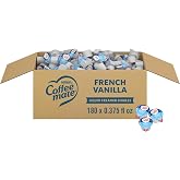 Nestle Coffee mate Coffee Creamer, French Vanilla, Liquid Creamer Singles, Non Dairy, No Refrigeration, 0.375 fl oz Tubs (Pack of 180)