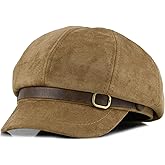 KORIXINE Newsboy Hats for Women - Retro Classic Plaid Hat Fashionable British Irish Beret Cap Girls Vintage Dressy Caps