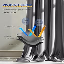 cbsroro Room Divider Blackout Curtain Total Privacy