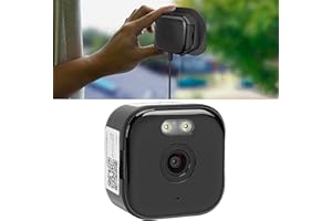 GOWENIC 2K Window Camera, Indoor Camera with Dual Band WiFi and Bluetooth, Color Night Vision, Motion Detection, Real Time Al