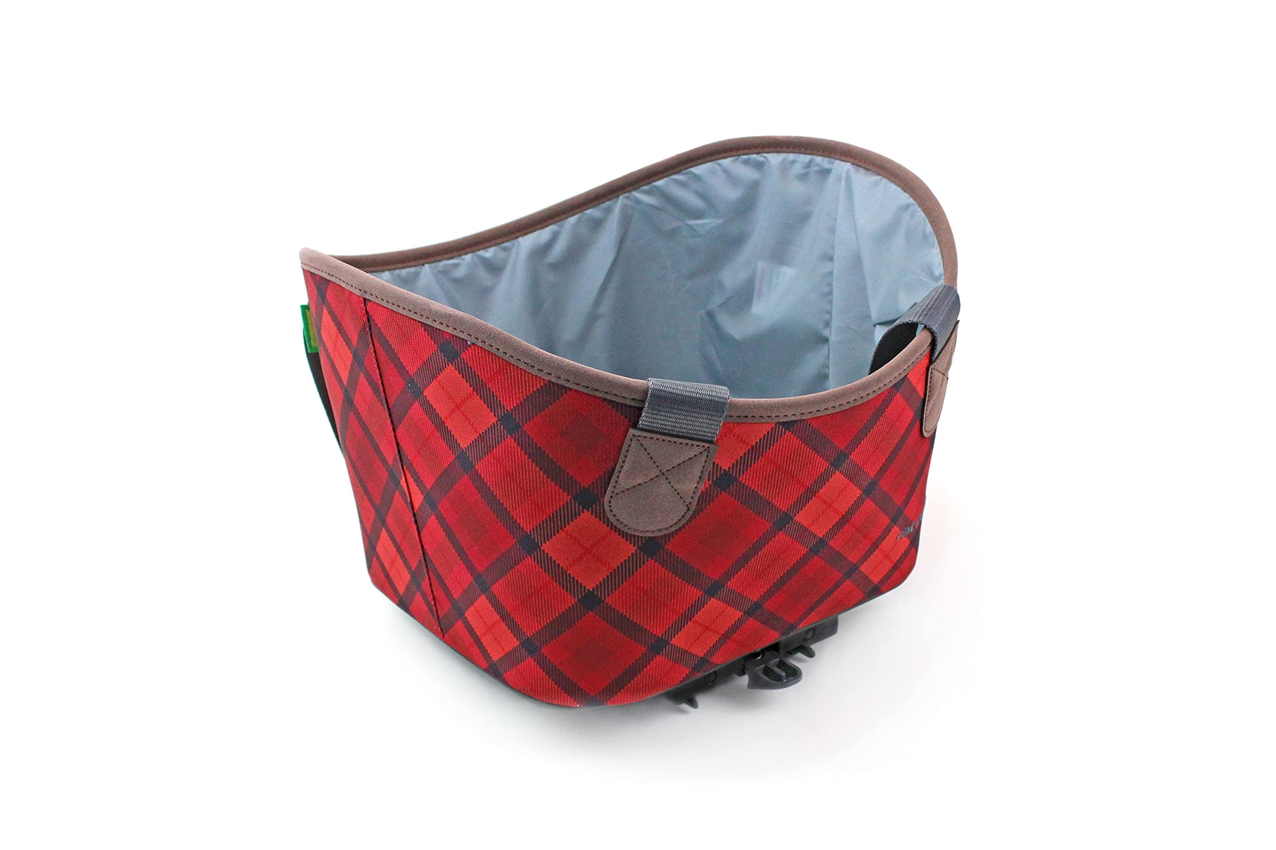 Racktime Unisex - Adult Agnetha Pannier Rack Bag, Red, One Size
