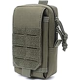 Military Tactical Laser 1000D Small Tactical Molle Admin Pouch Gadget Organizer Phone Holder Waist EDC Packs Utility Smartphone Pouches Tool Holster Pocket Little Bag