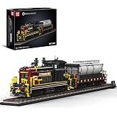 Mould King 12052 Locomotive Building Set, 1573+ Pieces Railway Train Model | Classic SW1200 Diesel Train Model with Tanker Car, Ideal Gift for Adult Collectors and Train Tans, Display and Gift Giving