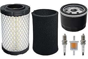796031 Air Filter Tune Up Kit Replacement for John Deere D100 D105 D110 D130 MIU14395, for BS 591334 594201 797704, Replaceme