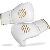Sanabul Gold Strike Professional Boxing Gloves for Men &amp; Women, Muay Thai Kickboxing MMA Gloves, Combat Sports Pro Sparring Training Sparring