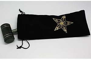 DURX-LITECRETE Order of The Eastern Star OES Gavel Storage Bag (Gavel NOT Included)