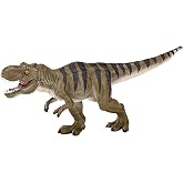 MOJO - T-Rex Tyrannosaurus with Moving Articulated Jaw | Hand-Painted Toy Figure | Prehistoric Life Collection | True to Life &amp; Highly Detailed | Designed in UK