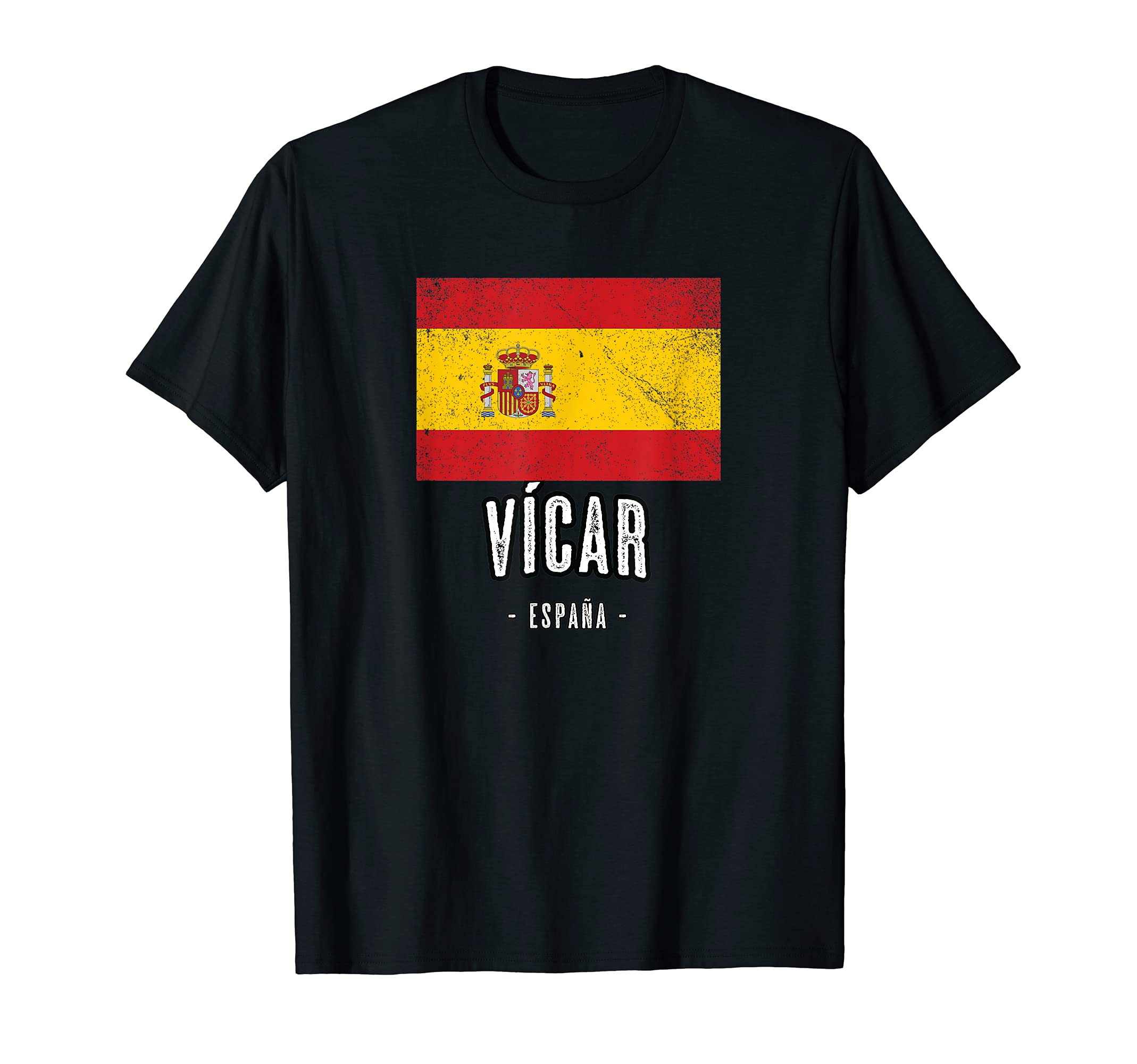 Vícar Spain | ES Flag, City - Bandera Ropa - T-Shirt