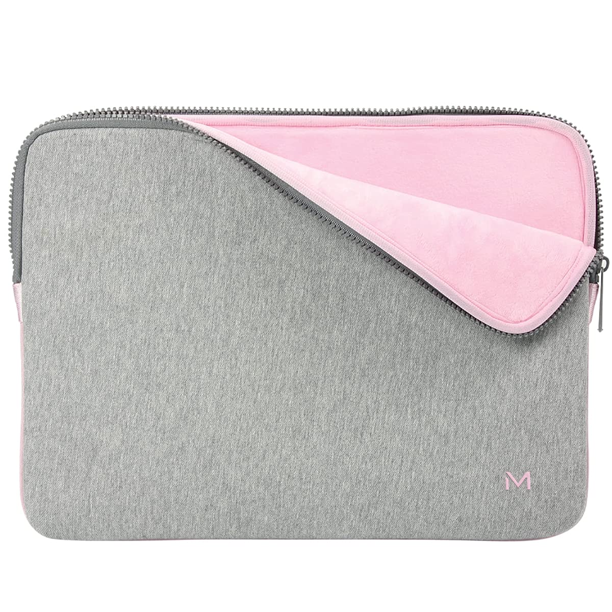 SKIN MEMORY FOAM SLEEVE 12.5-14IN GREY AND PINK