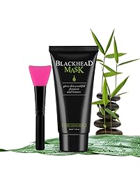 Peel Off Mask Blackhead Remover Mask Activated Charcoal Mask Deep Cleansing Acne Pore Cleaner with Brush Kit