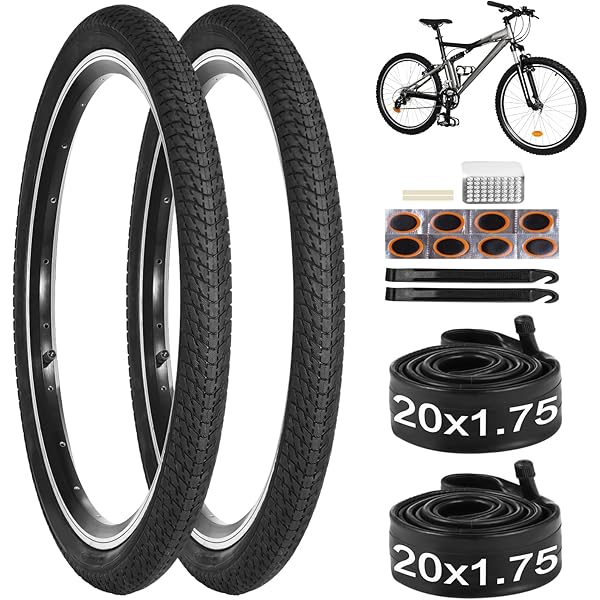 Bike Tire And Tube Kids Bike Tires Tubes (2-Pack) Fits