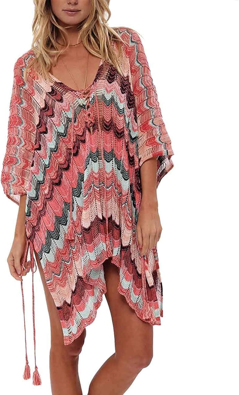 crochet dress swim cover up