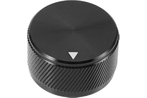 FOMIYES Aluminum Volume Control Knob 30x17x6mm Triangular Potentiometer Cap for Guitar Bass Amplifier Tone