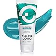 COLORLOMO Color Depositing Conditioner - 6 oz Semi Permanent Hair Color with Shea Butter & Almond Oil- Color Conditioner Depositing Hair Mask - Vegan, Paraben, Ammonia & Sulfate Free - Teal