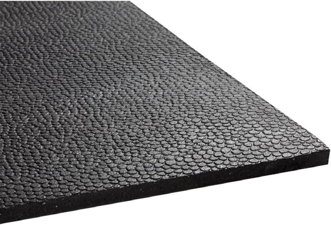 Animat Stall Animal Horse or Fitness Mat - Durable All Weather - 3'x4' - Made in the USA -Black