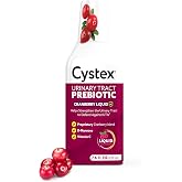 Cystex Cranberry Urinary Health Supplement Liquid, 7.6 fl oz | D-Mannose, Prebiotic, &amp; Vitamin C for Urinary Tract &amp; Bladder Support, Daily Wellness for Women &amp; Men, Sugar-Free
