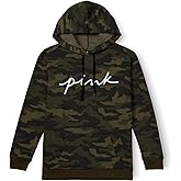 Victoria's Secret Women's PINK Logo Campus Hoodie Sweatshirt (XS-XXL)