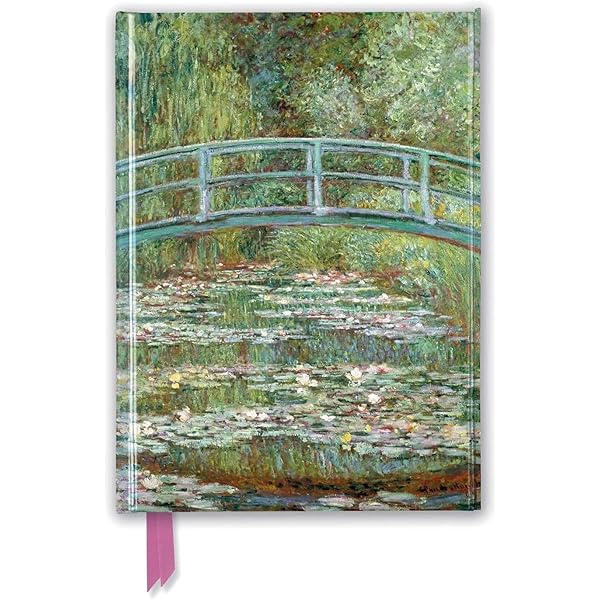 Claude Monet: Bridge over a Pond of Water Lilies (Foiled Quarto