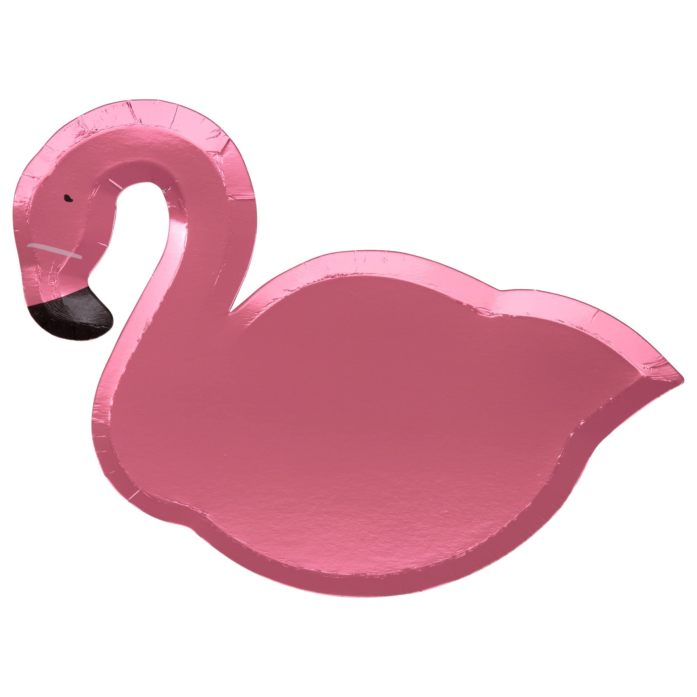 Meri Meri Pink Flamingo Plates (Pack of 8)