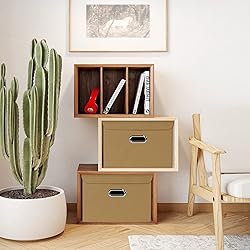 STOREONE Fabric Storage Cube Bins Foldable