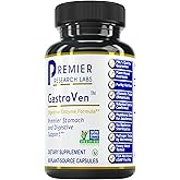 Premier Research Labs GastroVen - Digestive Enzymes for Women & Men, Digestive Health Supplement, Supports Healthy Gut Microbiome w/Bromelain, Ginger - 60 Capsules