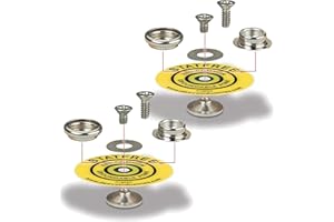 DESCO 09864 (Pack of 2) Universal SNAP MOUNTING KIT