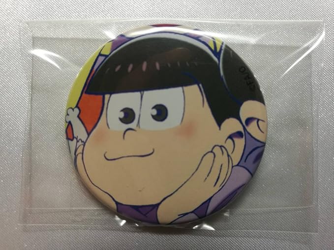 Amazon Co Jp おそ松さん トド松 公式ファンブック われら松野家6兄弟 アニメイト購入特典 缶バッジ ホビー 通販