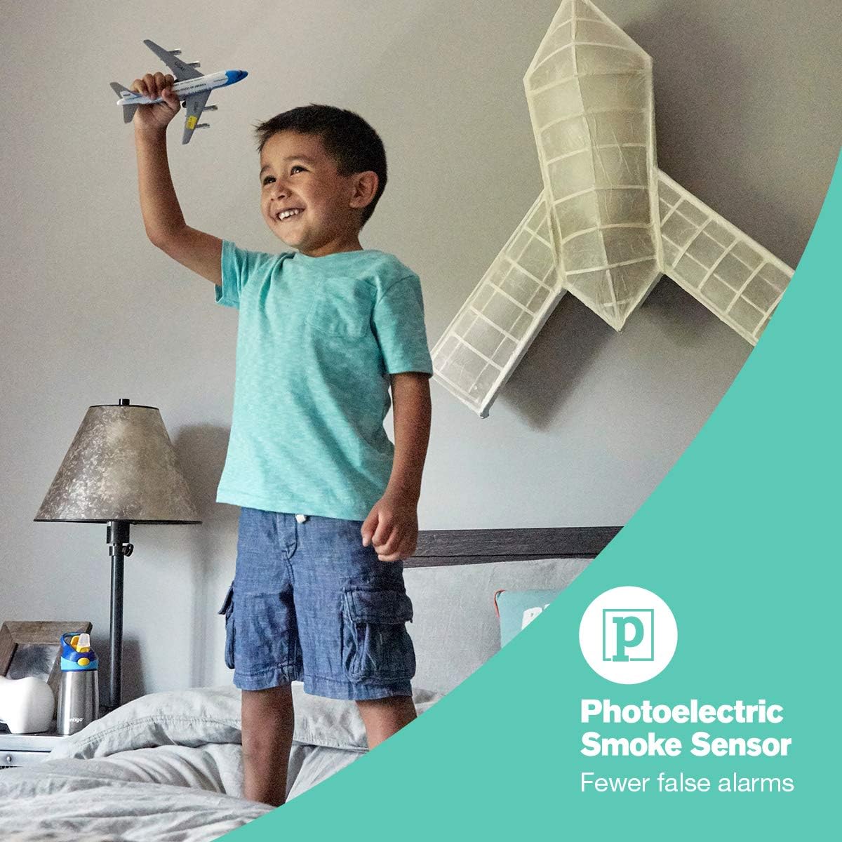 First Alert Smoke Detector and Carbon Monoxide Detector Alarm | Battery Operated, SCO5CN - Combination Smoke Carbon Monoxide Detectors - 