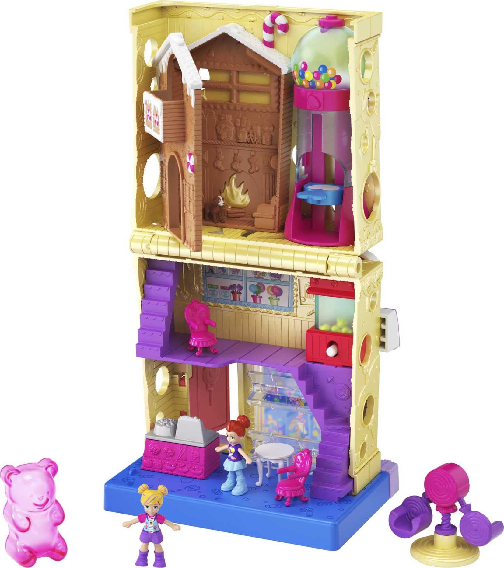 POLLY POCKET POLLYVILLE Candy Store,Multi