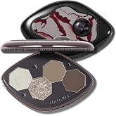 GIRLCULT Eyeshadow Palette, Cool-Toned Neutrals for Soft Smoky Looks | Highly Pigmented, Buildable Color, Buttery Smooth Blend, Soft Smoky Eye Makeup, Travel-Ready with Built-In Mirror