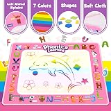 Grriopi Water Drawing Mat for 2-6 Year Old Girls Educational Toy Gift view 3