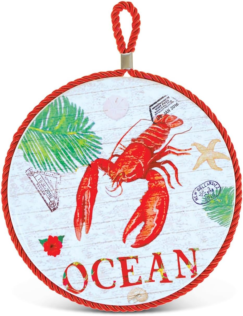 Ceramic Pot Holder Lobster Amazon.ca Home & Kitchen