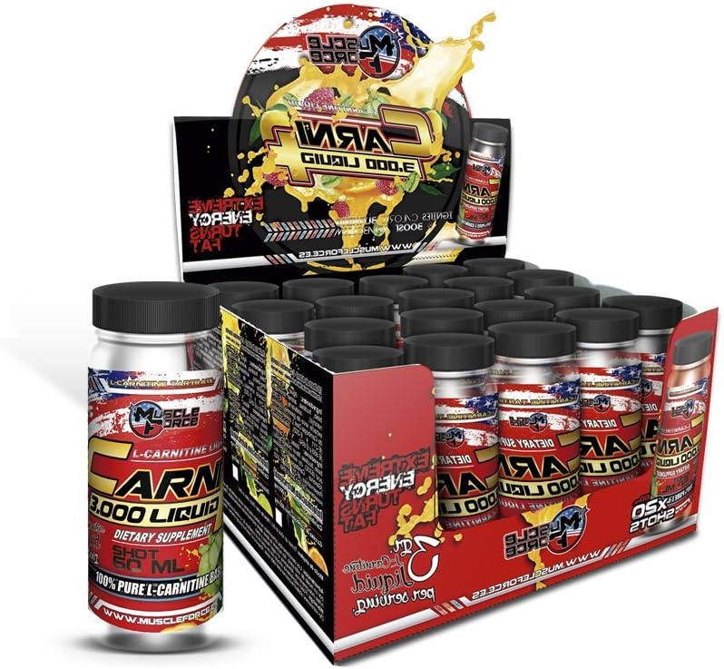 Carni Force 3.000 Liquid is Composed of 3 gr of L-Carnitine and 500 mg of: Garcinia Cambogia for Every 60 ml