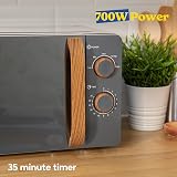 Russell Hobbs RHMM713G 17 L 700 W Scandi Compact Microwave Grey view 5