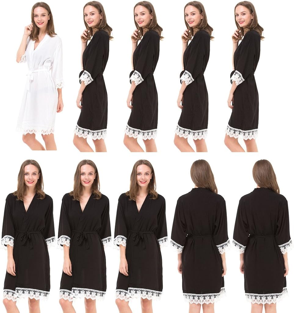 bridesmaid robes set of 10