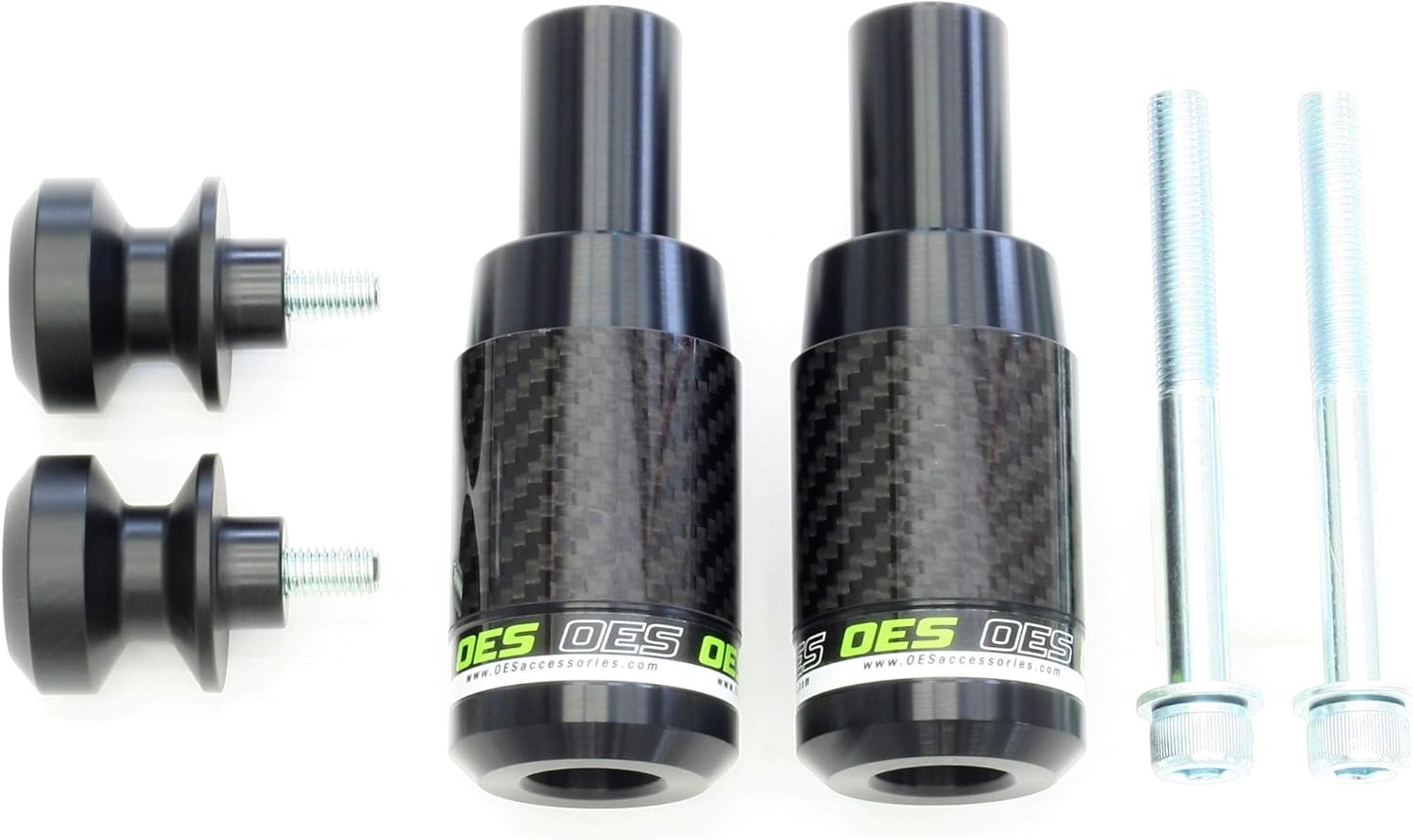 OES Swingarm Spools and Carbon Frame Sliders 2017 2018 2019