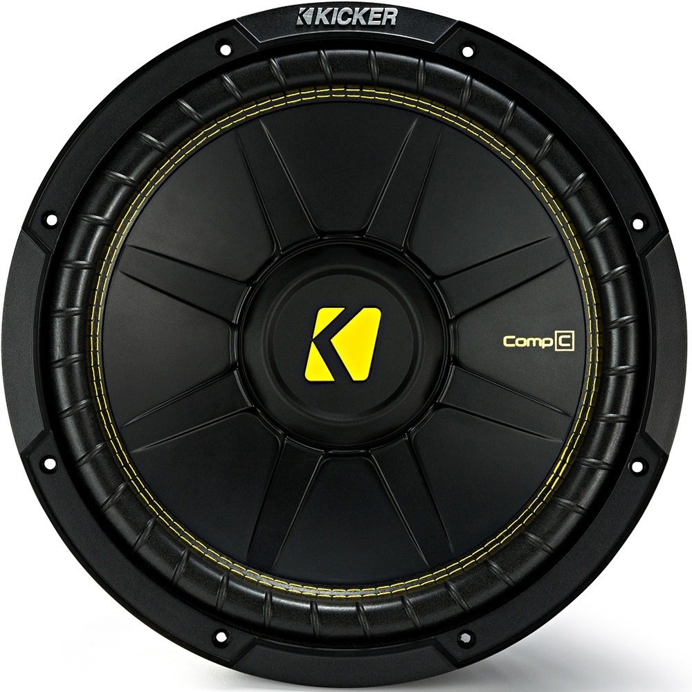Kicker PT250 10" subwoofer bjilt in 1000watss amplifer (on stock