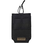 FHF Gear Stackable Phone Sleeve &ndash; Dual Use Waterproof MOLLE Compatible Modular Phone or AR Mag Pouch