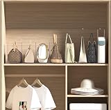LIKEUDO Adjustable Shelf Dividers for Handbags - Expandable & Clear view 8