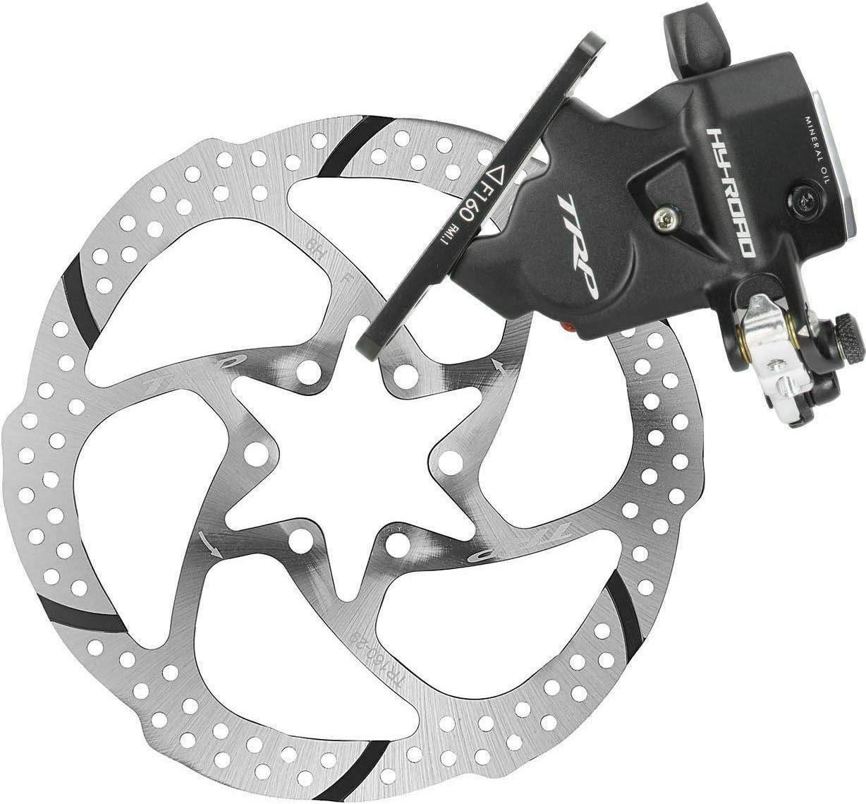 TRP HY/RD Flat Mount Road Bike Hydraulic Disc Brake Caliper Rotor