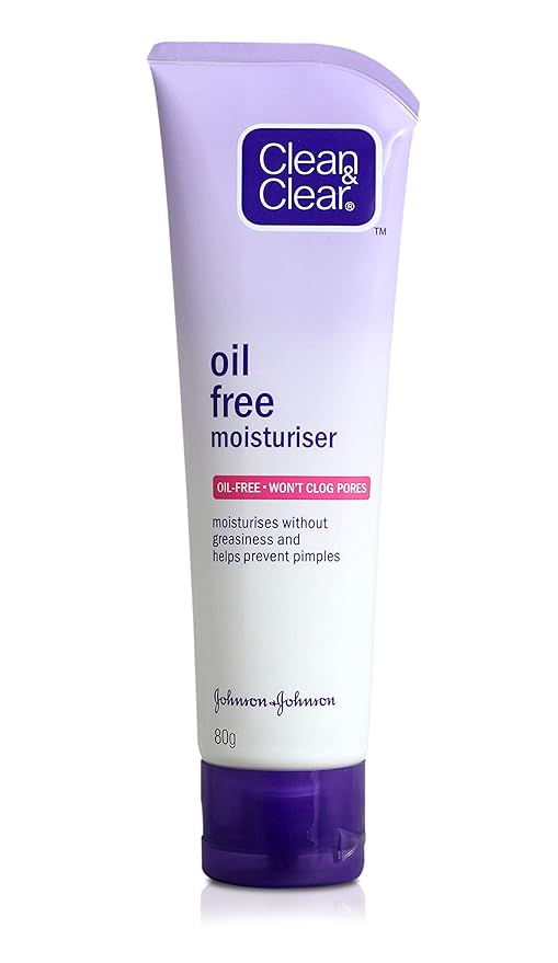 Amazon com : Clean Clear Oil Free Moisturizer 80Ml : Beauty