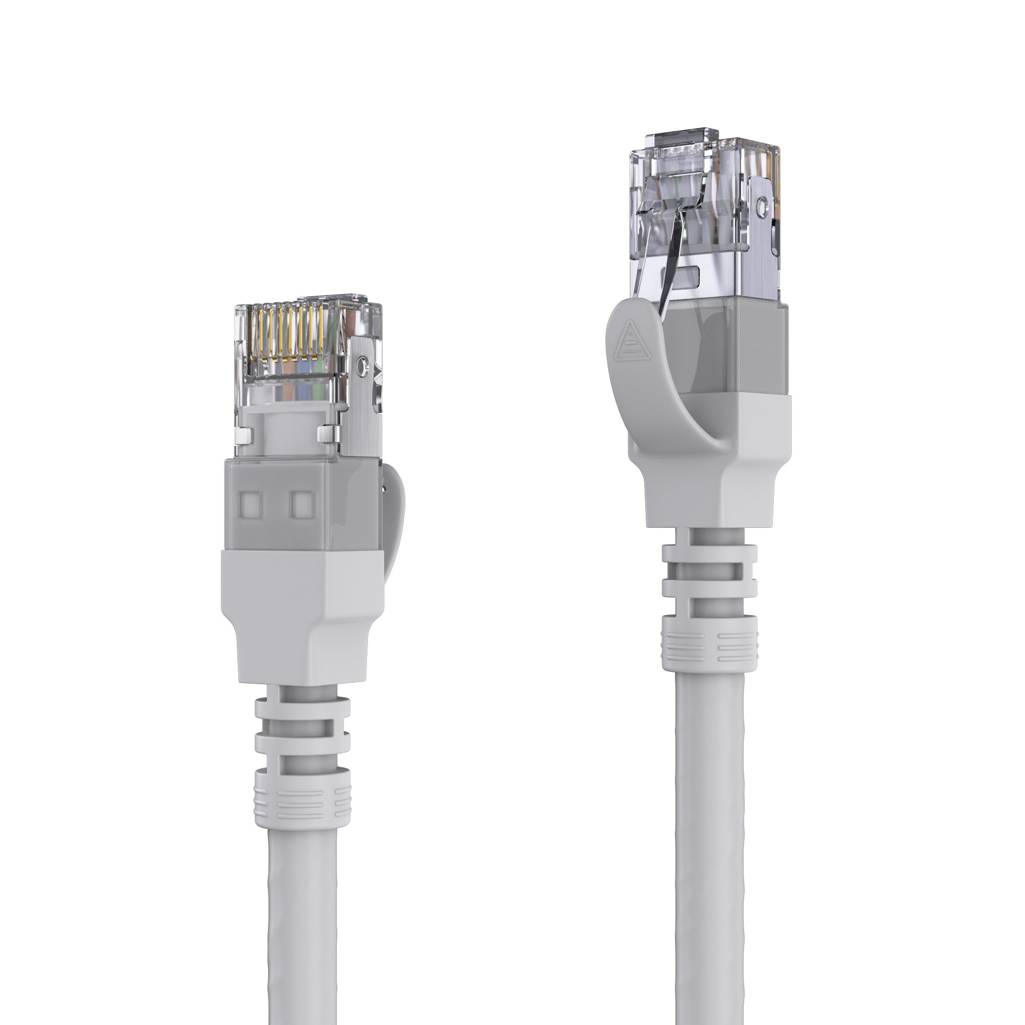 PureLink CAT6 A S-FTP Patch Cable – RJ45 Network Cable Ethernet Cable (10,100,1000,10000 MB/s), halogen-free gray 40.0m