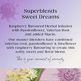 Twinings Sweet Dreams Tea Raspberry Passionflower Valerian Niacin 20 Bags view 3