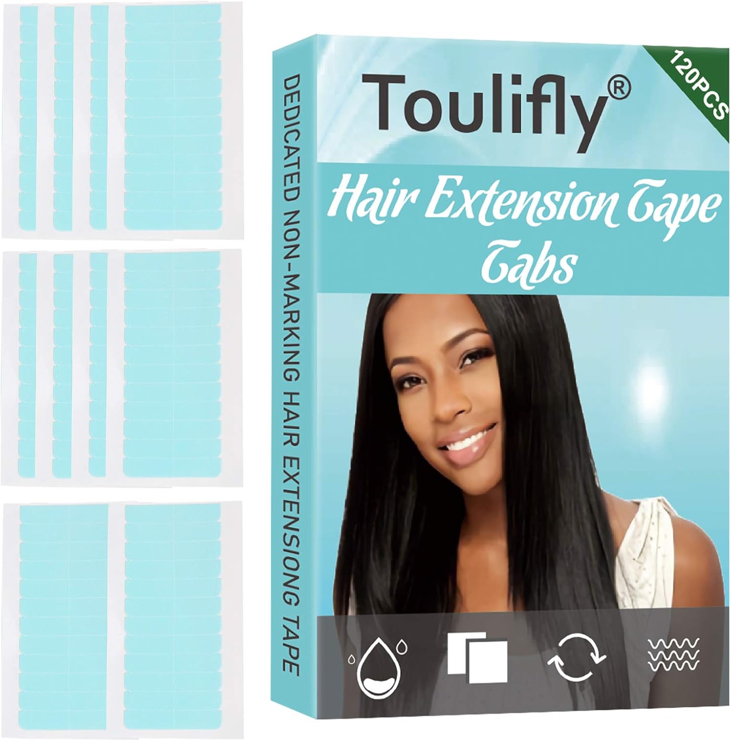 Hair Extensions Tape,Hair Replacement Tape,Hair Extension Tape Tabs,Tape in Hair Extensions