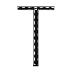 Mr. Pen - T Square, T Ruler, 45 cm, Metal, T Square