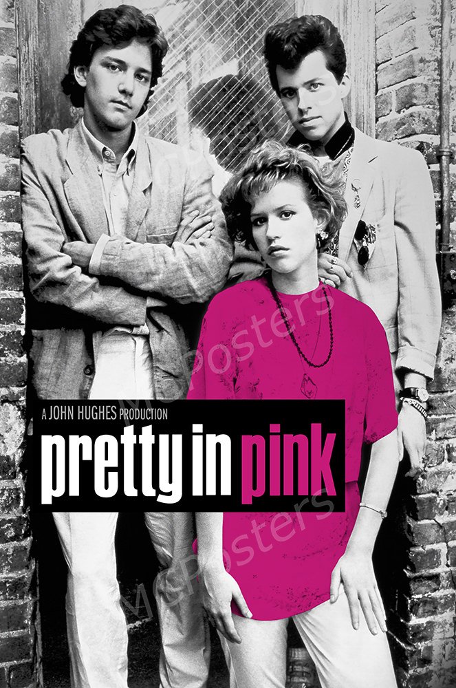 MCPosters Pretty In Pink GLOSSY FINISH Movie Poster - MCP253 (24" x 36" (61cm x 91.5cm))